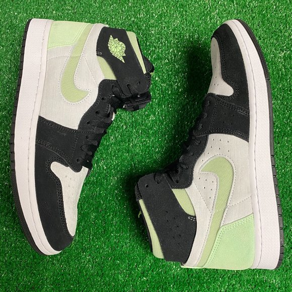 Nike Air Jordan 1 Zoom CMFT 2 Hi Mens Shoes White Green DV1307-103 VNDS Size 10 - Picture 3 of 10